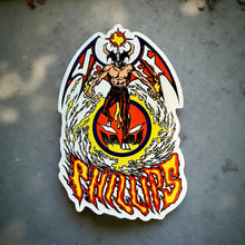 Load image into Gallery viewer, Jeff Phillips Devil Man Sticker 5&quot;
