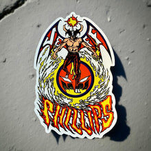 Load image into Gallery viewer, Jeff Phillips Devil Man Sticker 5&quot;
