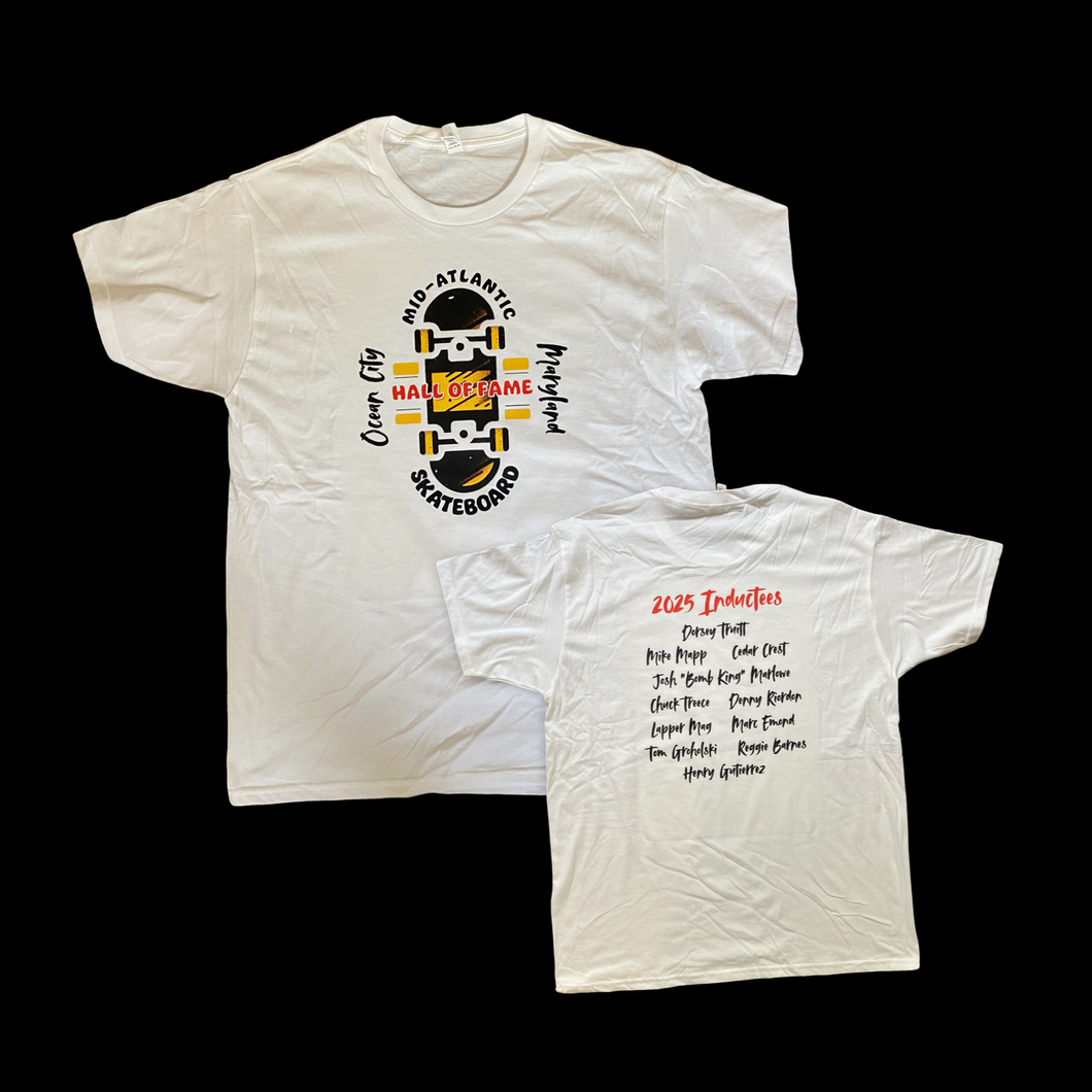 Skateboard Hall of Fame 2025 Inductees Shirt or Hoodie