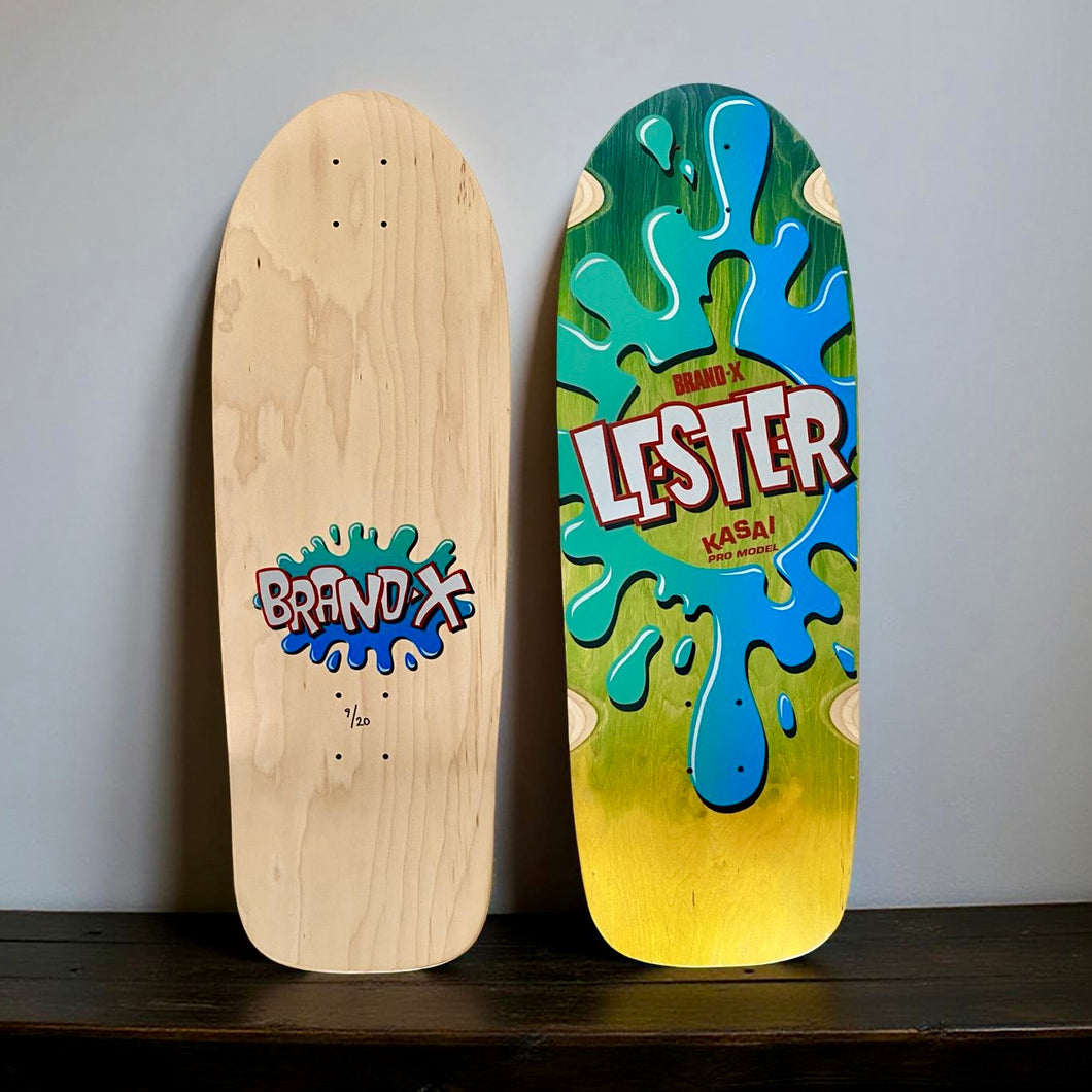 Lester Kasai 10”x30” Limited Edition, HAND PAINTED Deck (1 of 20)