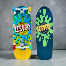 Load image into Gallery viewer, Lester Kasai 10”x30” Limited Edition, HAND PAINTED Complete Skateboard
