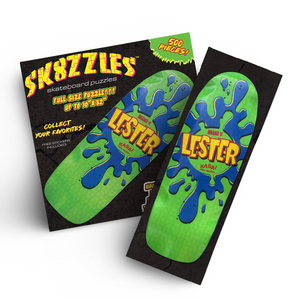 Lester Kasai Sk8zzle Skateboard Puzzle 12"x34"