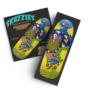 Weirdo Sk8zzle Skateboard Puzzle 12"x34" (PRE-ORDER, DECEMBER)