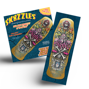 X-Dream Sk8zzle Skateboard Puzzle 12"x34" (PRE-ORDER, DECEMBER)