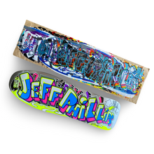Load image into Gallery viewer, CHARITY FUNDRAISER TICKET: Jeff Phillips GRAFFITI (1 of 2) Deck and Test Print Artwork (9/30/25)
