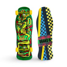 Load image into Gallery viewer, Rubberman 10"x30.25" Limited Edition METALLIC, HAND-PAINTED DECK or COMPLETE
