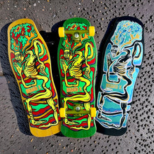 Load image into Gallery viewer, Rubberman 10"x30.25" Limited Edition METALLIC, HAND-PAINTED DECK or COMPLETE
