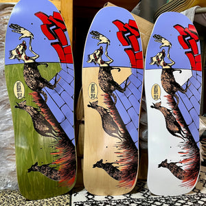 Jeff Phillips 'Kangaroo' Limited Edition, HAND PAINTED BBC 10"x31" Deck (1 of 100) (PRE-ORDER, NOVEMBER)