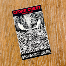 Load image into Gallery viewer, Cedar Crest Ramp Blood and Steel Premier Sticker 5"
