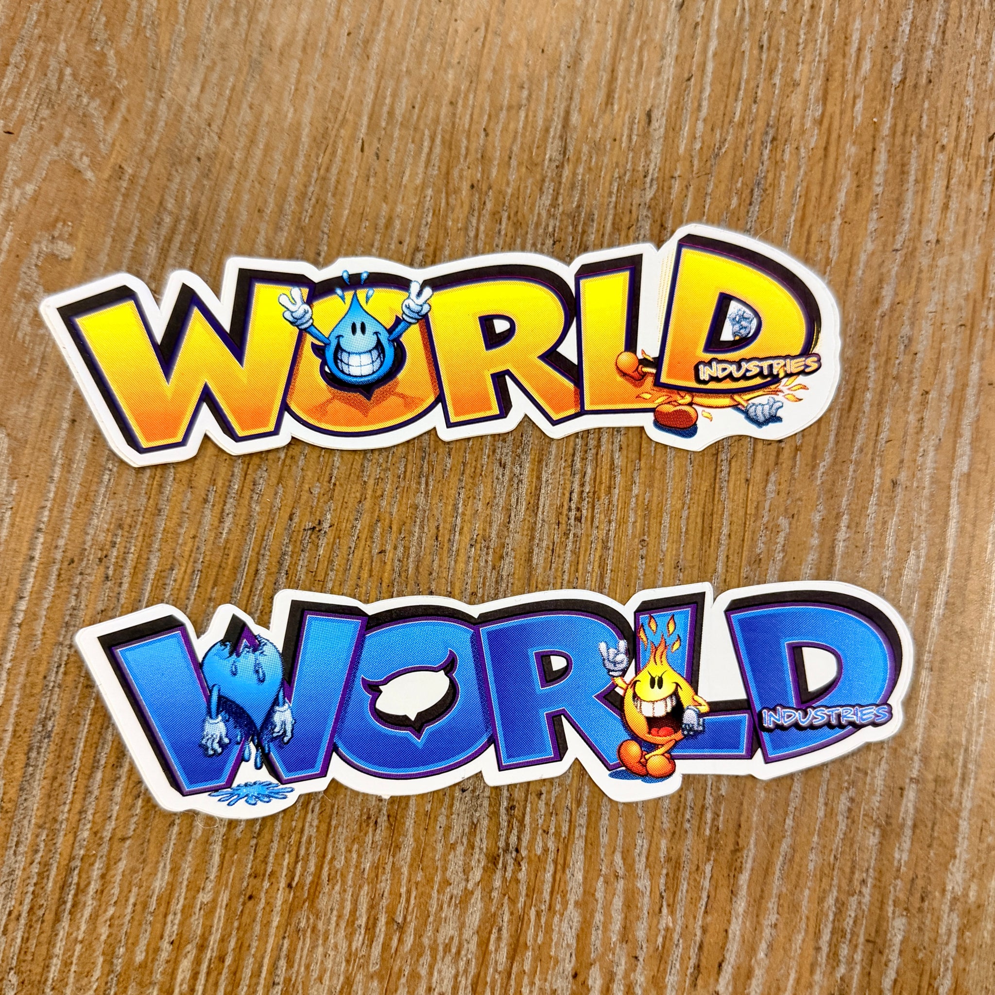 World Industries VINTAGE NOS Sticker 5.5” – Brand-X Skateboards