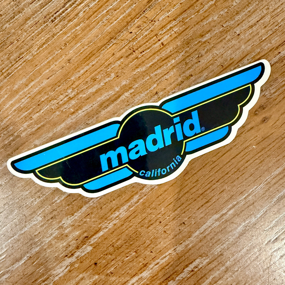 Madrid Wings Logo Sticker 5