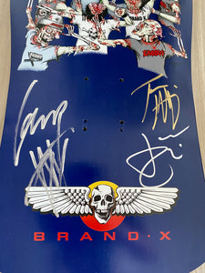 Exodus Mosh Pit Killer Hammerhead Deck 10.6"x30.75" - AUTOGRAPHED