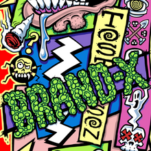 Load image into Gallery viewer, RIP Bernie Limited Edition, HAND-PAINTED Deck 10"x30.25" (PRE-ORDER, MARCH 2027)
