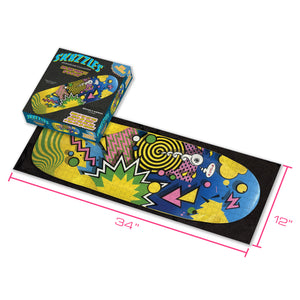 Weirdo Sk8zzle Skateboard Puzzle 12"x34"