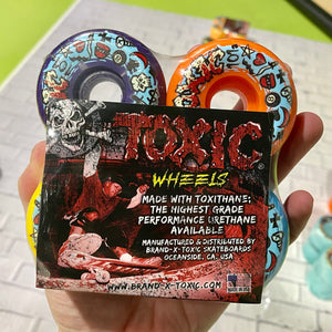 Toxic Team HARD Wheels 54mm/101a