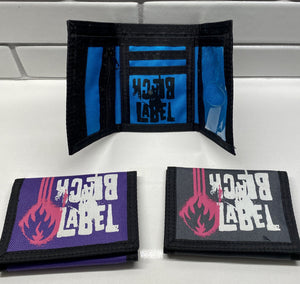 Black Label Fire VINTAGE Tri-Fold Wallets