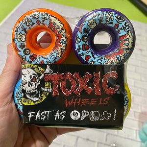 Toxic Team HARD Wheels 54mm/101a