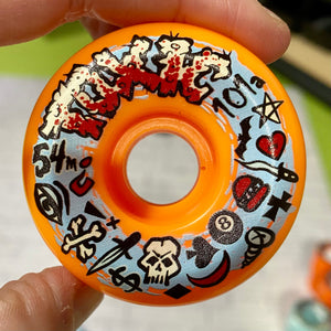 Toxic Team HARD Wheels 54mm/101a