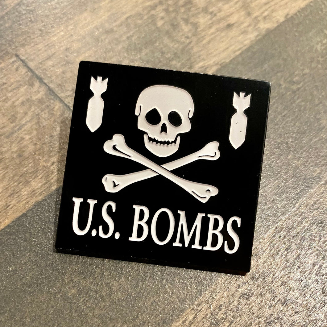 US BOMBS Pins