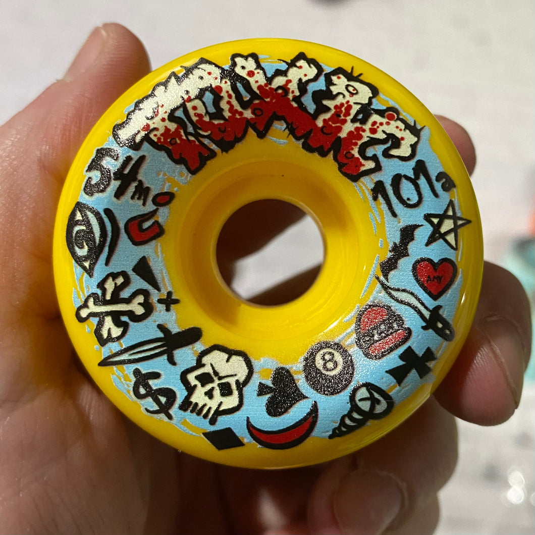 Toxic Team HARD Wheels 54mm/101a