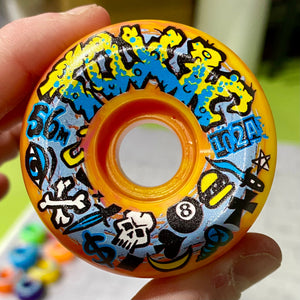 Toxic Team VERY HARD Wheels 56mm/102a