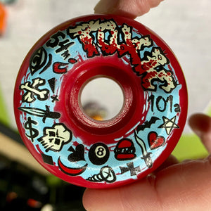 Toxic Team HARD Wheels 54mm/101a