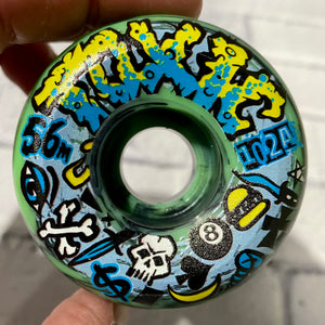 Toxic Team VERY HARD Wheels 56mm/102a