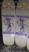 Load and play video in Gallery viewer, Denny Riordon Jester FREESTYLE Limited Edition Deck 7.3”x28” HAND PAINTED (1 of 8)
