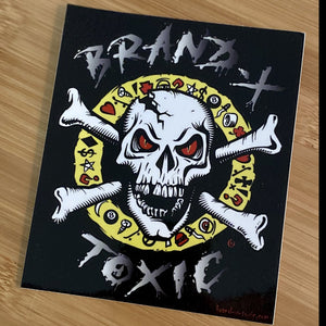 Brand-X-Toxic Sticker 5”