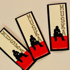 Muska VINTAGE Sticker 4”