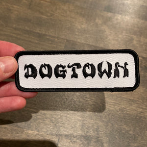 DOGTOWN Embroidered Patches