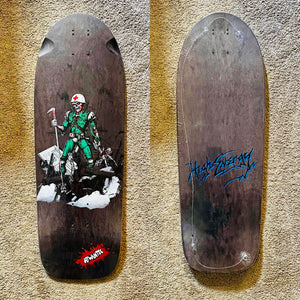 Killer Medic Pig Deck 10”x30” HAND PAINTED