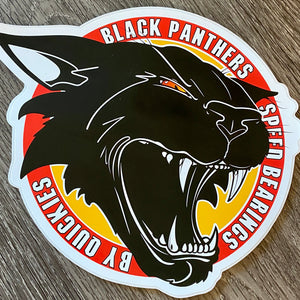 Black Panthers VINTAGE Sticker 2”