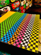 Load image into Gallery viewer, Grip Tape Checkerboard Sheets 9&quot;
