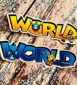 World Industries VINTAGE Sticker 5.5”