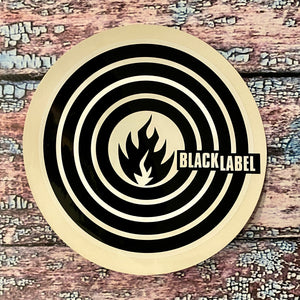 Black Label VINTAGE Stickers 6”