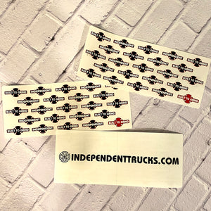 Independent Sheet VINTAGE Sticker 8.5”